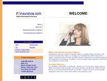 Tablet Screenshot of e2insurance.com